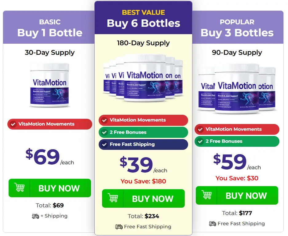 VitaMotion-Pricing-Options